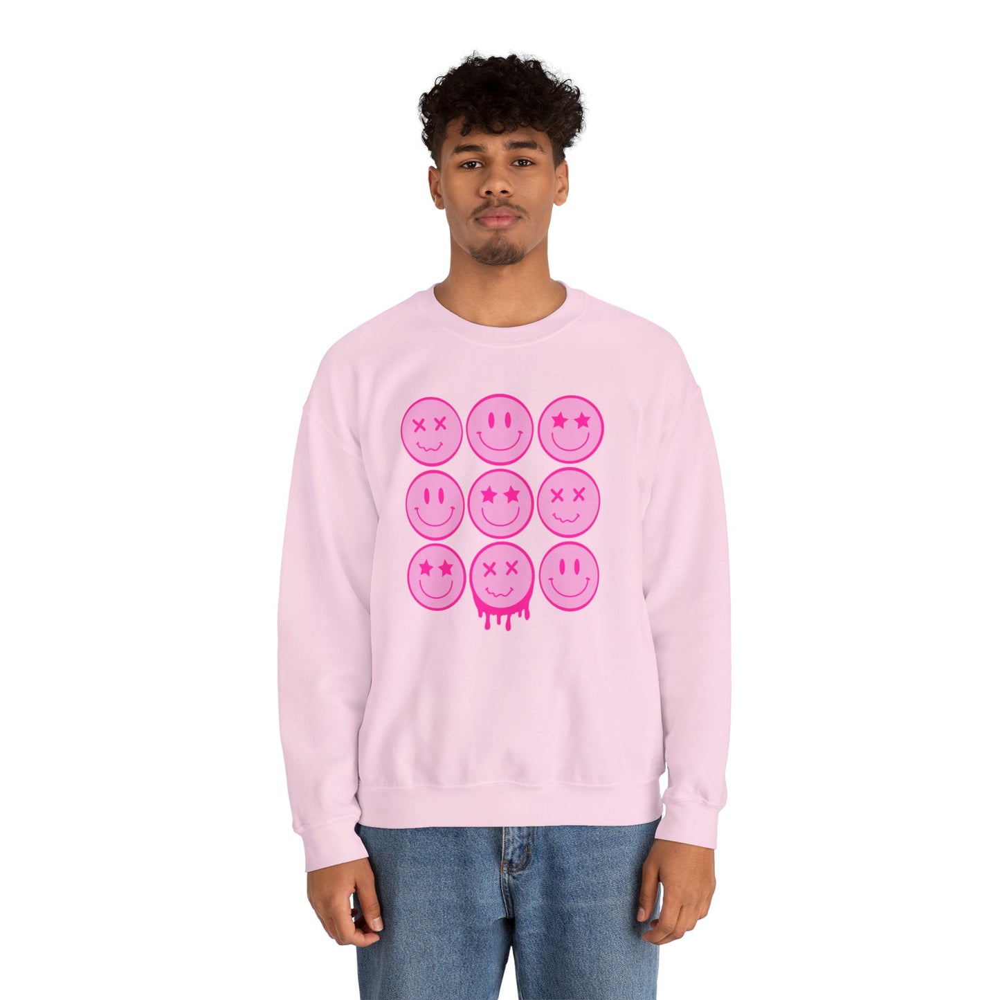 Smiley Sweater Pink