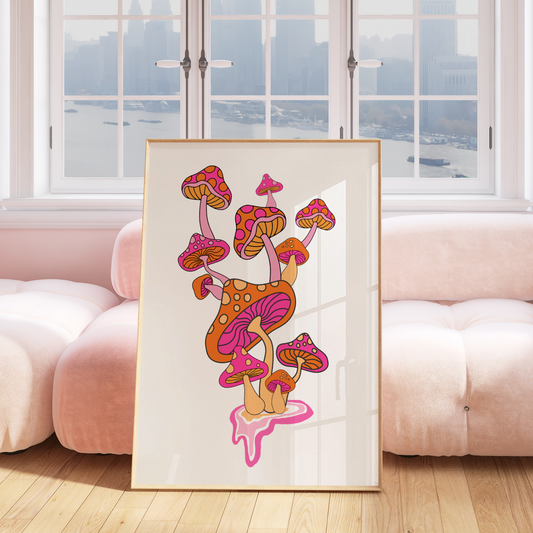 Mushroom Printable Art *DIGITAL ONLY*